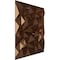 Ekena Millwork 19 5/8in. W x 19 5/8in. H Leto EnduraWall Decorative 3D Wall Panel Covers 2.67 Sq. Ft. WP20X20LTCDC - alternate 4